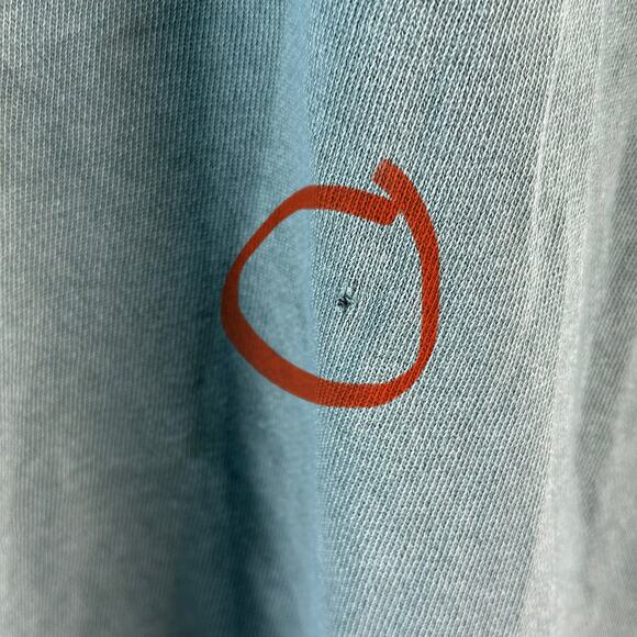 Aerie Beach Weekend Hoodie Womens sz XS Oversized Green Vintage Washed‎ **flawed - Picture 7 of 7